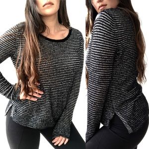 Eileen Fisher Striped Knit Sweater